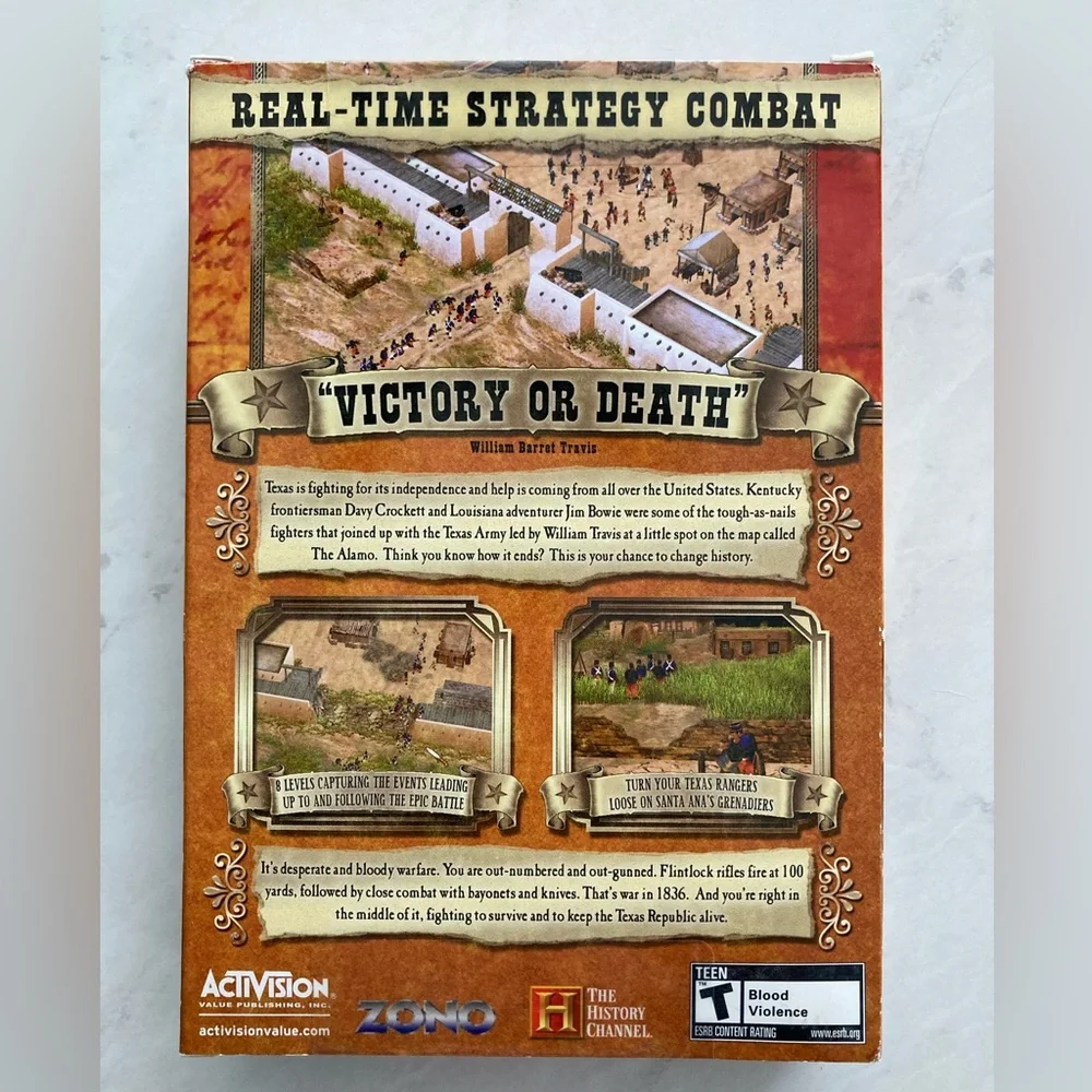 The Alamo Fight For Independence PC Game CIB